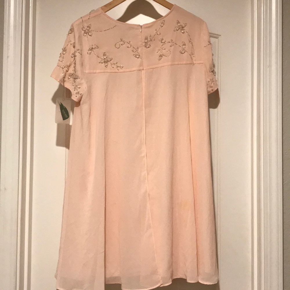 Forever 21 beaded chiffon dress - Picture 3 of 4